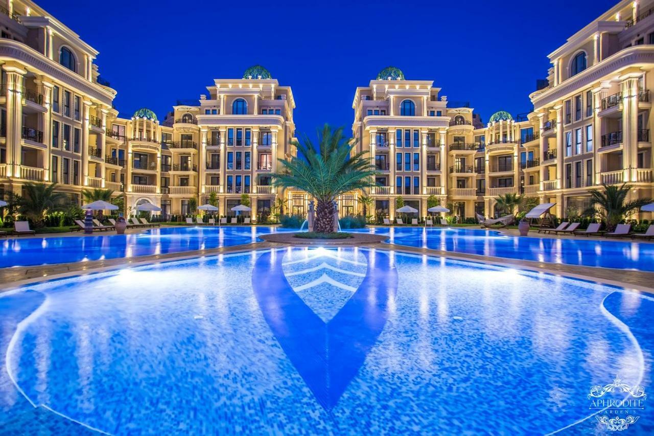 Apart Hotel Aphrodite Gardens Slăntjev Brjag Exteriör bild